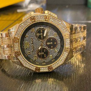 Men's AP style custom watch